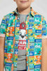 Redtag-Mint-Paw-Patrol-Shirt-And-T-Shirt-Set-Casual-Shirts-Boys-2 to 8 Years