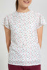 Redtag-White-Cherry-Print-Top-Graphic-T-Shirts-Senior-Girls-9 to 14 Years