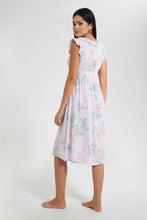 Load image into Gallery viewer, Redtag-Ivory-Printed-Nightgown-Nightgowns-Women&#39;s-
