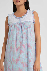Redtag-Assorted-Printed-Nightgown-Nightgowns-Women's-