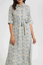 Load image into Gallery viewer, Redtag-Assorted-Printed-Button-Front-Maxi-Dress-Dresses-Women&#39;s-
