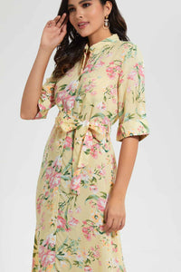 Redtag-Assorted-Printed-Button-Front-Maxi-Dress-Dresses-Women's-