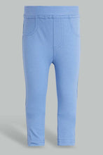 Load image into Gallery viewer, Redtag-Multi-Colour-2Pcs-Pack-Jegging-Jeggings-Infant-Girls-3 to 24 Months
