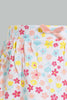Redtag-Coral-Solid-And-Printed-2Pk-Knit-Skirt-Skirts-Infant-Girls-3 to 24 Months
