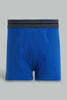 Redtag-Royal-Blue/Black/Grey-Mel-3-Pcs-Pack-Boxer-Short-Boxers-Senior-Boys-9 to 14 Years