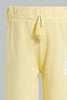 Redtag-Yellow-Solid-Active-Pant-Active-Pants-Infant-Girls-3 to 24 Months