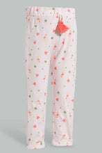 Load image into Gallery viewer, Redtag-Pink-Flamingo-Aop-Acticve-Pant-Active-Pants-Infant-Girls-3 to 24 Months
