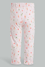 Load image into Gallery viewer, Redtag-Pink-Flamingo-Aop-Acticve-Pant-Active-Pants-Infant-Girls-3 to 24 Months
