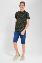 تنزيل الصورة على معرض الصور، Redtag-Navy-Palm-Tree-&amp;-Pelicon-Shirt-BSR-Shirts,-Category:Shirts,-Colour:Navy,-Filter:Senior-Boys-(9-to-14-Yrs),-New-In,-New-In-BSR,-Non-Sale,-S22D,-Section:Kidswear--
