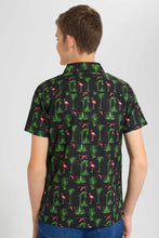تنزيل الصورة على معرض الصور، Redtag-Navy-Palm-Tree-&amp;-Pelicon-Shirt-BSR-Shirts,-Category:Shirts,-Colour:Navy,-Filter:Senior-Boys-(9-to-14-Yrs),-New-In,-New-In-BSR,-Non-Sale,-S22D,-Section:Kidswear--
