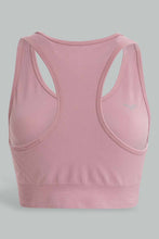 Load image into Gallery viewer, Redtag-Pink-Sports-Bra-Category:T-Shirts,-Colour:Apricot,-Filter:Women&#39;s-Clothing,-New-In,-New-In-Women,-Non-Sale,-S22D,-Section:Women,-Women-T-Shirts-Women&#39;s-
