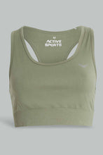 تنزيل الصورة على معرض الصور، Redtag-Green-Sports-Bra-Sports-Bras-Women&#39;s-
