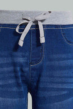 Load image into Gallery viewer, Redtag-Dark-Wash-Capri-Jeggings-Category:Jeans,-Colour:Darkwash,-Filter:Senior-Girls-(9-to-14-Yrs),-GSR-Jeans,-New-In,-New-In-GSR,-Non-Sale,-S22D,-Section:Kidswear,-TBL-Senior-Girls-
