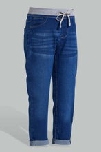 Load image into Gallery viewer, Redtag-Dark-Wash-Capri-Jeggings-Category:Jeans,-Colour:Darkwash,-Filter:Senior-Girls-(9-to-14-Yrs),-GSR-Jeans,-New-In,-New-In-GSR,-Non-Sale,-S22D,-Section:Kidswear,-TBL-Senior-Girls-
