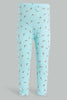 Redtag-Mint-Aop-Legging-Leggings-Infant-Girls-3 to 24 Months