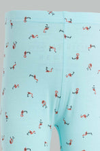 تنزيل الصورة على معرض الصور، Redtag-Mint-Aop-Legging-Leggings-Infant-Girls-3 to 24 Months
