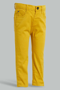 Redtag-Mustard-Chino-Pant-Chinos-Infant-Boys-3 to 24 Months