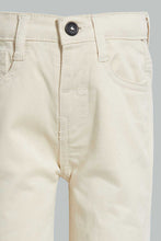 تنزيل الصورة على معرض الصور، Redtag-Ecru-Chino-Pant-Chinos-Infant-Boys-3 to 24 Months
