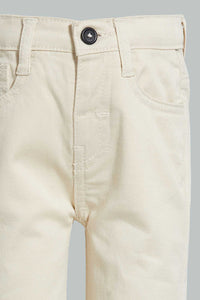 Redtag-Ecru-Chino-Pant-Chinos-Infant-Boys-3 to 24 Months