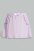 Redtag-Lilac-Solid-And-Aop-2Pk-Knit-Skirt-Skirts-Infant-Girls-3 to 24 Months