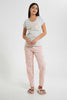 Redtag-Mid-Grey-Printed-Pyjama-Set-Pyjama-Sets-Women's-