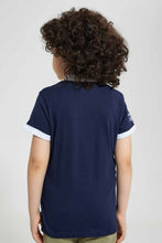 Load image into Gallery viewer, Redtag-White-Woven-Collar-Polo-Shirt-Polo-Shirts-Boys-2 to 8 Years
