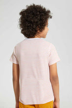 تنزيل الصورة على معرض الصور، Redtag-2-Pack-White-And-Pink-Print-T-Shirt-Graphic-T-Shirts-Boys-2 to 8 Years
