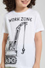 Redtag-White-Embossed-Work-Zone-Print-T-Shirt-Graphic-T-Shirts-Boys-2 to 8 Years