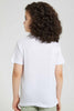 Redtag-White-Embossed-Work-Zone-Print-T-Shirt-Graphic-T-Shirts-Boys-2 to 8 Years