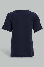 تنزيل الصورة على معرض الصور، Redtag-Navy-And-Grey-Bottom-Casual-Set-(2-Pack)-Sets-Infant-Boys-3 to 24 Months
