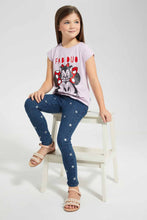 تنزيل الصورة على معرض الصور، Redtag-Lilac-Minnie-Mouse-Placement-Print-T-Shirt-Category:T-Shirts,-Colour:Lilac,-Deals:4-For-90,-Filter:Girls-(2-to-8-Yrs),-Girls-T-Shirts,-New-In,-New-In-GIR,-S22C,-Section:Kidswear,-TBL-Girls-
