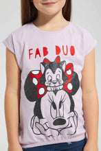 تنزيل الصورة على معرض الصور، Redtag-Lilac-Minnie-Mouse-Placement-Print-T-Shirt-Category:T-Shirts,-Colour:Lilac,-Deals:4-For-90,-Filter:Girls-(2-to-8-Yrs),-Girls-T-Shirts,-New-In,-New-In-GIR,-S22C,-Section:Kidswear,-TBL-Girls-
