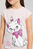 Redtag-Pink-Marie-Placement-Print-T-Shirt-Category:T-Shirts,-Colour:Pink,-Deals:4-For-90,-Filter:Girls-(2-to-8-Yrs),-Girls-T-Shirts,-New-In,-New-In-GIR,-S22C,-Section:Kidswear,-TBL-Girls-