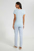 Redtag-Blue-V-Printed-Pyjama-Set-Pyjama-Sets-Women's-