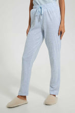 تنزيل الصورة على معرض الصور، Redtag-Blue-V-Printed-Pyjama-Set-Pyjama-Sets-Women&#39;s-
