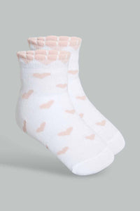 Redtag-Assorted-Gsr-Ankle-Socks-Ankle-Socks-Senior-Girls-9 to 14 Years