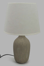 تنزيل الصورة على معرض الصور، Redtag-Beige-Pattern-Ceramic-Table-Lamp-Category:Lamps,-Colour:Beige,-Filter:Home-Decor,-HARMONY,-HMW-HOM-Lighting,-New-In,-New-In-HMW-HOM,-Non-Sale,-Section:Homewares,-W22O-Home-Decor-
