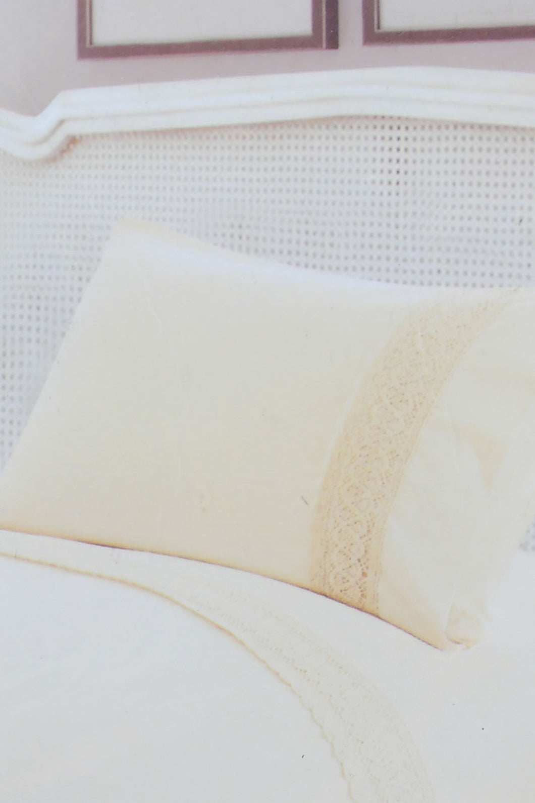 Redtag-Ivory-2-Pieces-Duvet-Cover-Set-With-Lace-(Single-Size)-Category:Duvet-Covers,-Colour:Ivory,-Filter:Home-Bedroom,-HMW-BED-Duvet-Covers,-LEGACY,-New-In,-New-In-HMW-BED,-Non-Sale,-S22C,-Section:Homewares-Home-Bedroom-