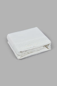 Redtag-Ivory-3-Pieces-Duvet-Cover-Set-With-Lace
(King-Size)-Category:Duvet-Covers,-Colour:Ivory,-Filter:Home-Bedroom,-HMW-BED-Duvet-Covers,-LEGACY,-New-In,-New-In-HMW-BED,-Non-Sale,-S22C,-Section:Homewares-Home-Bedroom-