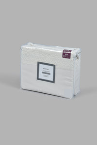 Redtag-Ivory-3-Pieces-Duvet-Cover-Set-With-Lace
(King-Size)-Category:Duvet-Covers,-Colour:Ivory,-Filter:Home-Bedroom,-HMW-BED-Duvet-Covers,-LEGACY,-New-In,-New-In-HMW-BED,-Non-Sale,-S22C,-Section:Homewares-Home-Bedroom-