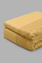 تنزيل الصورة على معرض الصور، Redtag-Yellow-3-Pieces-Duvet-Cover-Set-With-Lace-(Double-Size)-Category:Duvet-Covers,-Colour:Yellow,-Filter:Home-Bedroom,-HMW-BED-Duvet-Covers,-New-In,-New-In-HMW-BED,-Non-Sale,-S22C,-Section:Homewares-Home-Bedroom-
