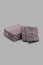 تنزيل الصورة على معرض الصور، Redtag-Purple-3-Pieces-Duvet-Cover-Set-With-Lace-(Double-Size)-Category:Duvet-Covers,-Colour:Purple,-Filter:Home-Bedroom,-HMW-BED-Duvet-Covers,-New-In,-New-In-HMW-BED,-Non-Sale,-S22C,-Section:Homewares-Home-Bedroom-
