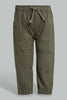 Redtag-Olive-Biker-Jogger-Pants-Jogger-Fit-Infant-Boys-3 to 24 Months