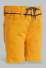 Redtag-Mustard-Trouser-Pull-On-Short-Chino-Shorts-Infant-Boys-3 to 24 Months