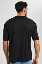 تنزيل الصورة على معرض الصور، Redtag-Black-Aop-Animated-T-Shirt-All-Over-Prints-T-Shirts-Men&#39;s-
