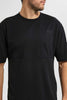 Redtag-Black-Cut-Sew--T-Shirt-Graphic-T-Shirts-Men's-