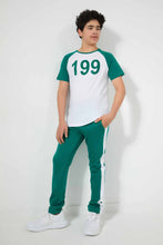 Load image into Gallery viewer, Redtag-Green-Cut-&amp;-Sew-Active-Pant-Joggers-Senior-Boys-9 to 14 Years
