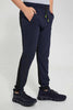 Redtag-Navy-Plain-Jogger-Pant-Joggers-Senior-Boys-9 to 14 Years