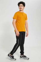 Load image into Gallery viewer, Redtag-Black-Zip-Thru-Jogger-Pant-Joggers-Senior-Boys-9 to 14 Years
