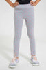 Redtag-Grey-Aop-Legging-Jeggings-Girls-2 to 8 Years